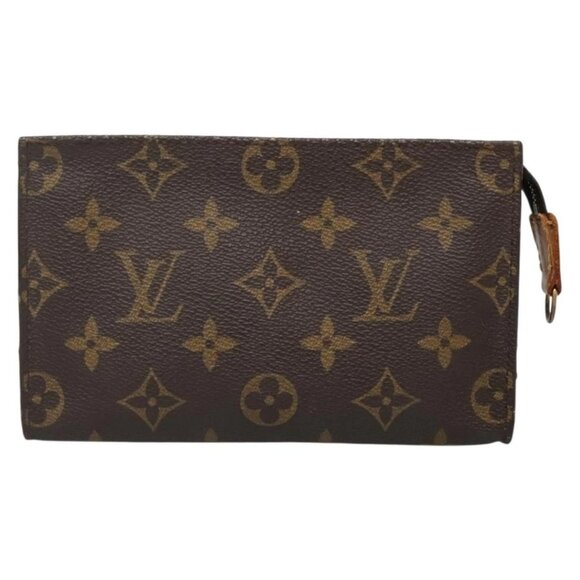 LOUIS VUITTON Monogram Bucket PM Accessory Pouch LV Auth - Picture 1 of 16